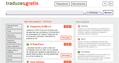 Desktop Screenshot of descargar.traducegratis.com