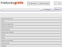 Tablet Screenshot of descargar.traducegratis.com